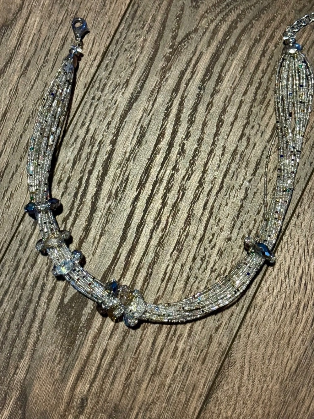 Vintage Dyadema Italy Multi-Strand Statement Necklace